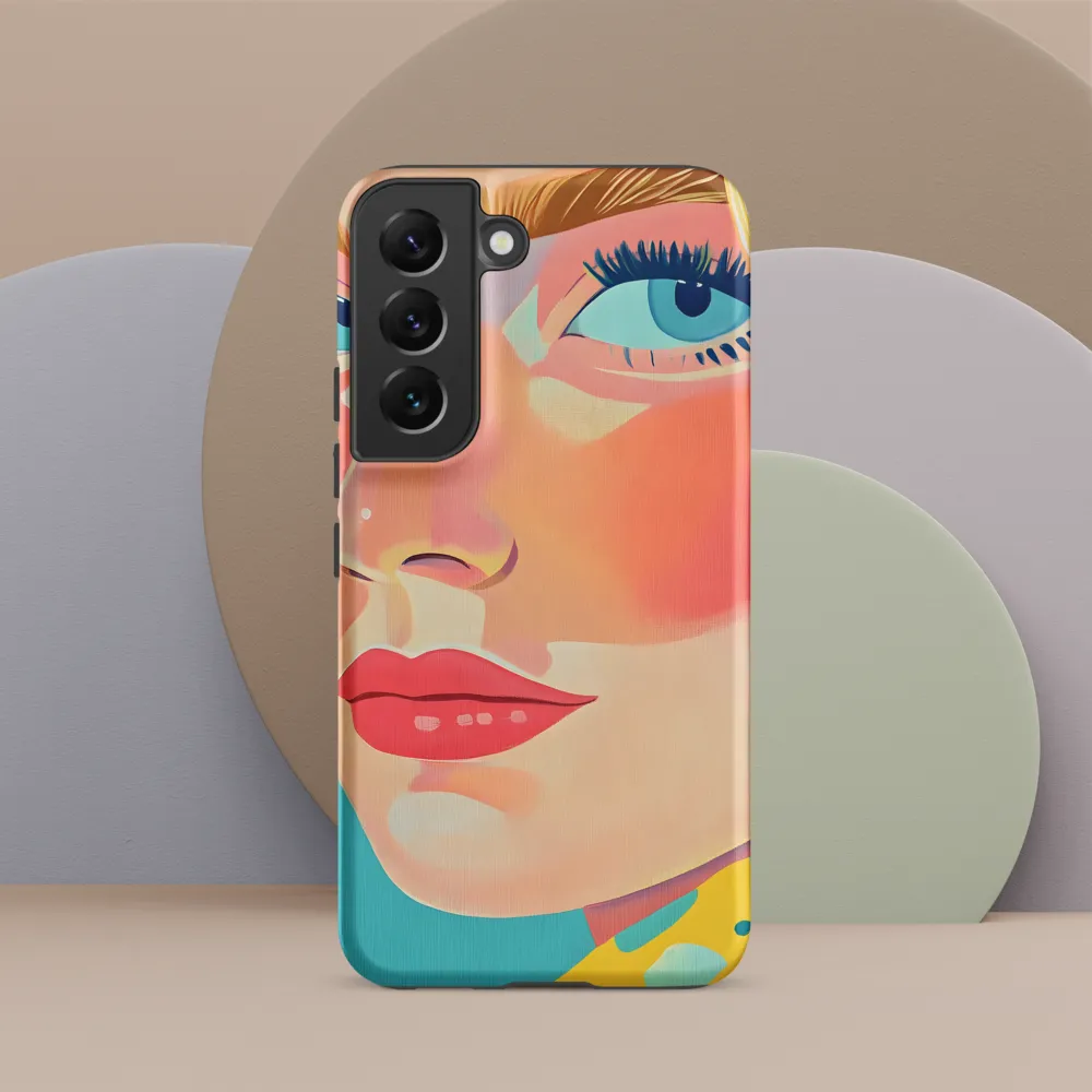 Vibrant Elegance: A Pop Art Portrait