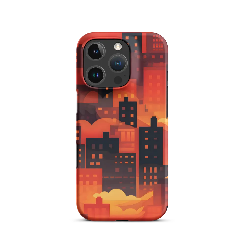 Radiance of the Urban Horizon | Phone Case |  16 Pro | Snap Case | Matte