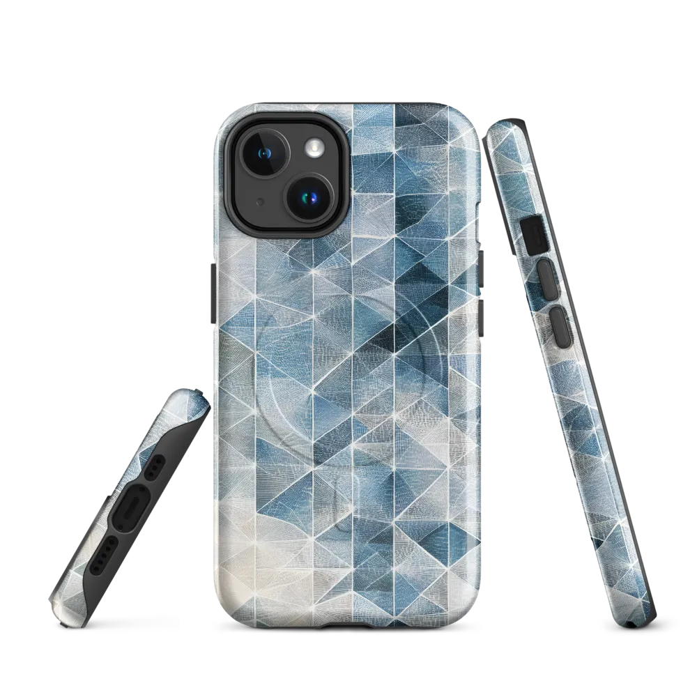 Geometric Harmony in Blue