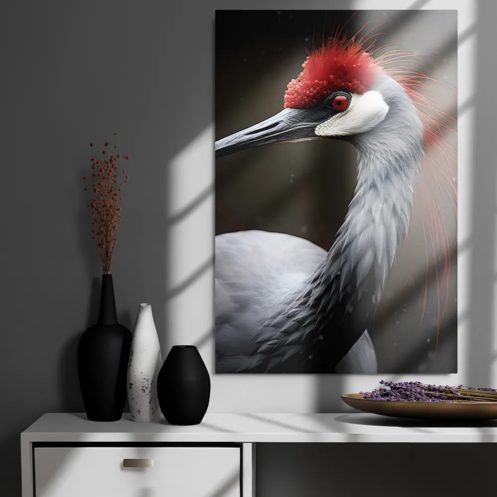 Ember-Crested Elegance
