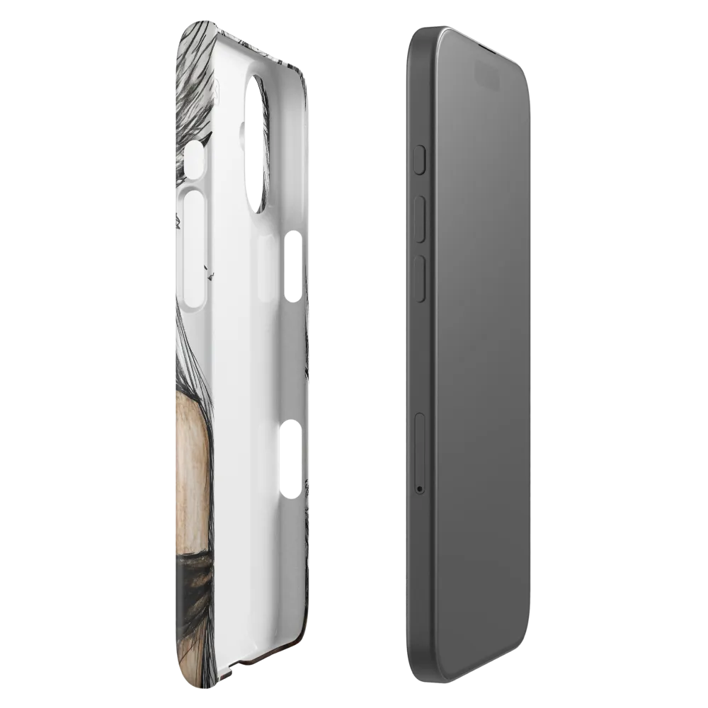 Mystical Guardian: A Confident Presence | Phone Case |  16 Plus | Snap Case | Glossy