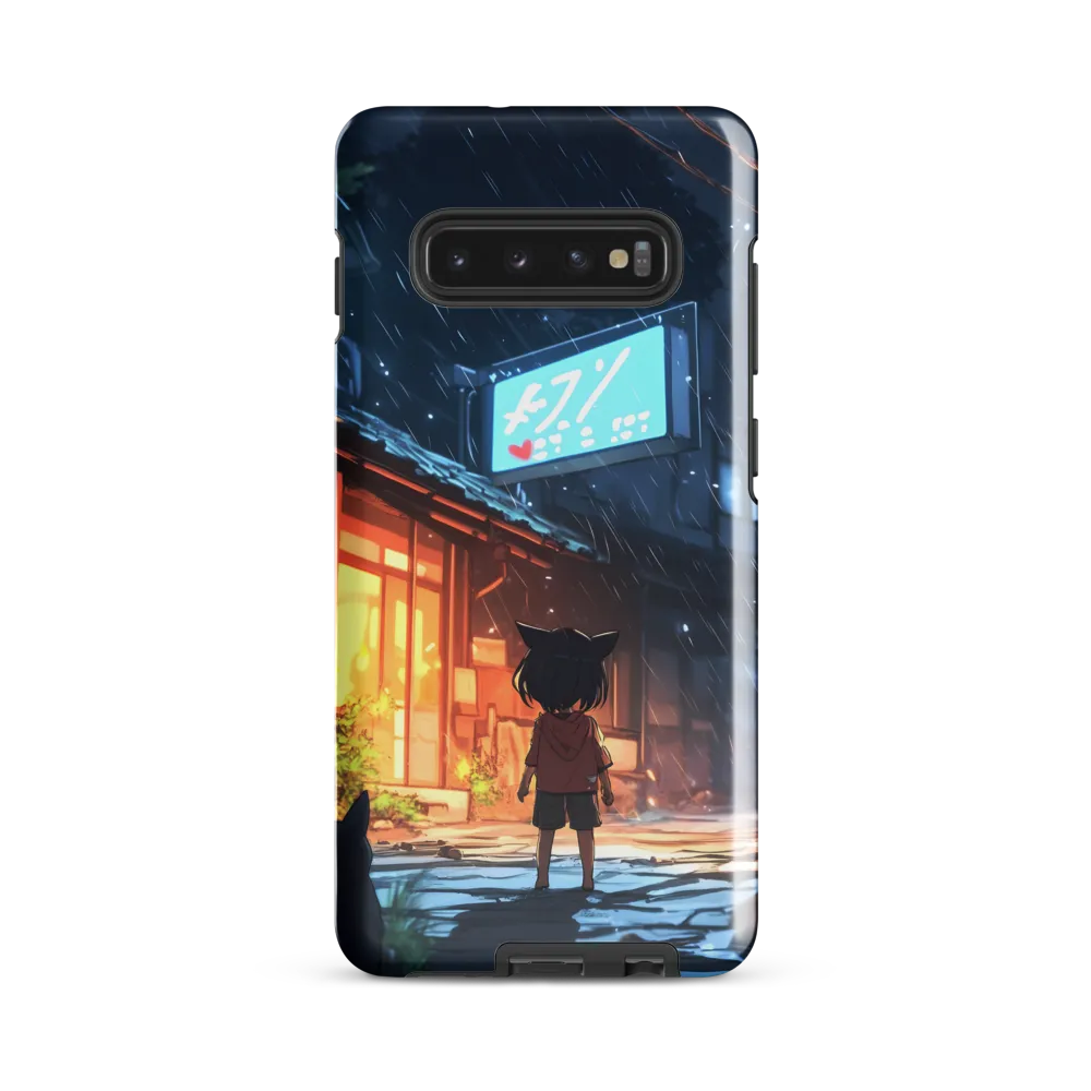 Whispers of the Rainy Night | Phone Case |  S10 Plus | Tough Case | Glossy