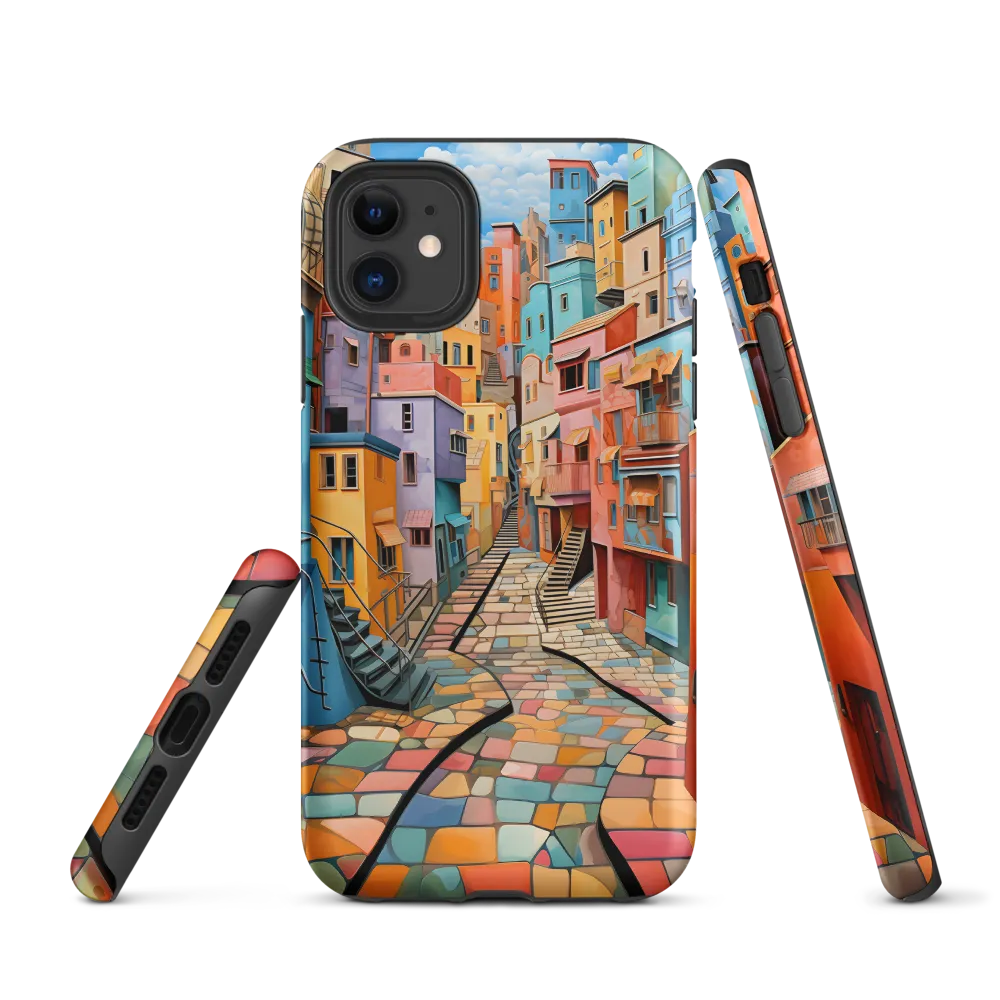 Vibrant Cityscape: A Kaleidoscope of Colors