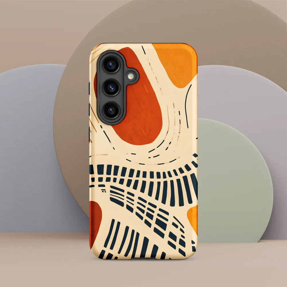 Urban Patterns in Harmony | Phone Case |  S24 | Tough Case | Matte