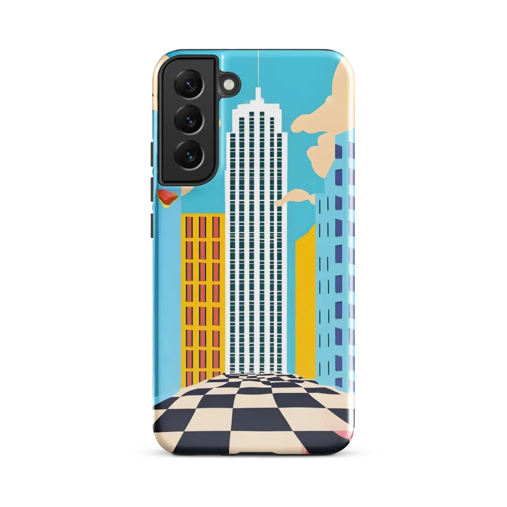 Vibrant Urban Dreamscape | Phone Case |  S22 Plus | Tough Case | Glossy