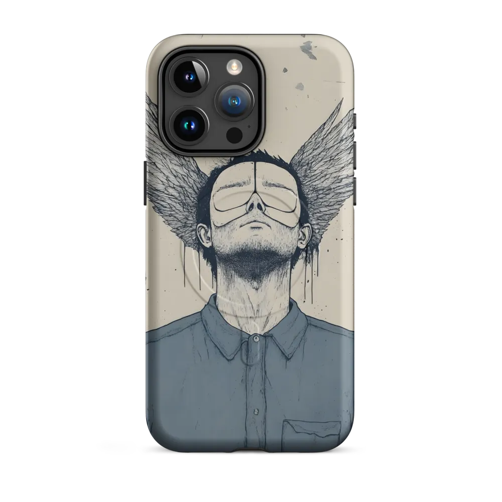 Wings of Reflection | Phone Case |  15 Pro Max | MagSafe® Tough Case | Matte