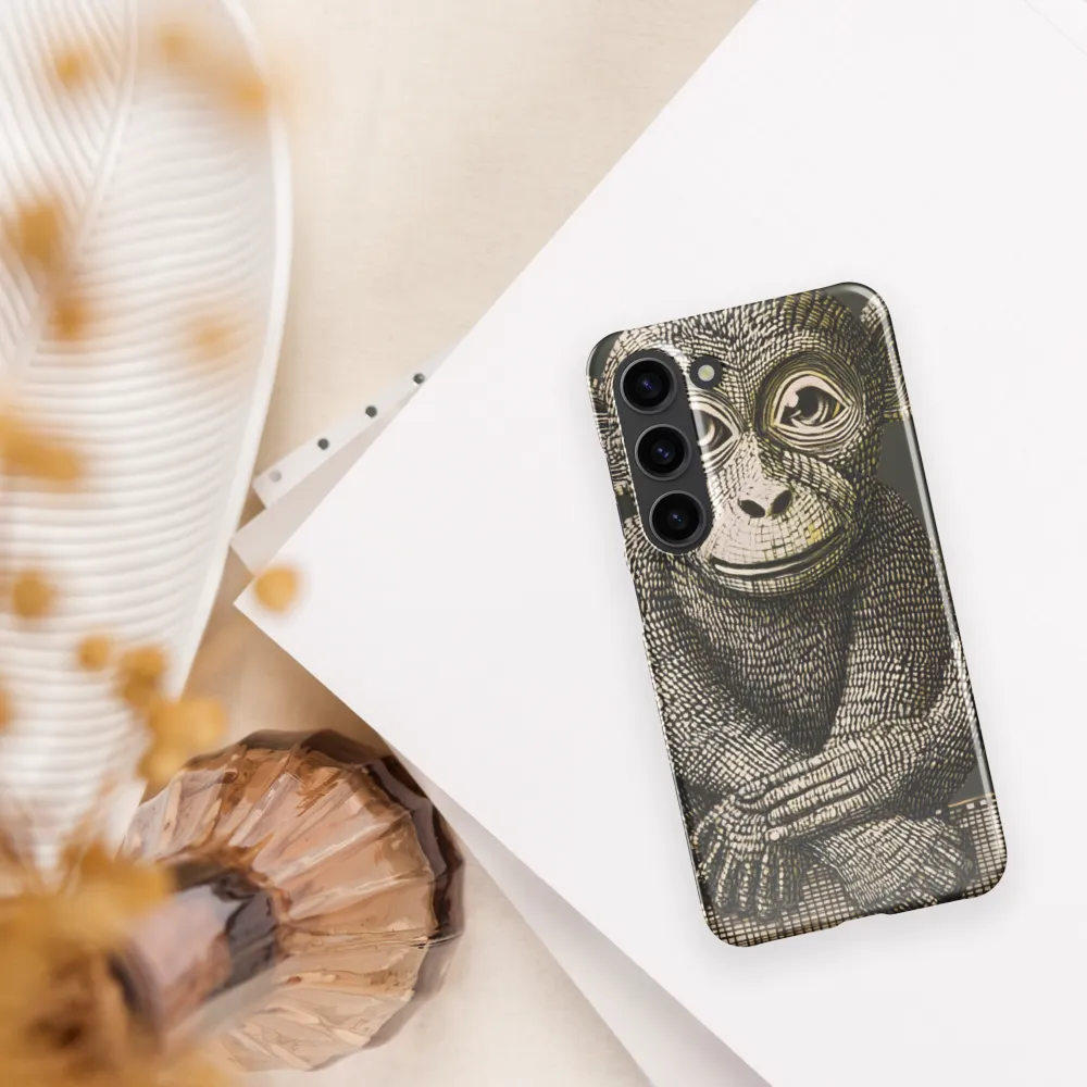 Intricate Primate Portrait