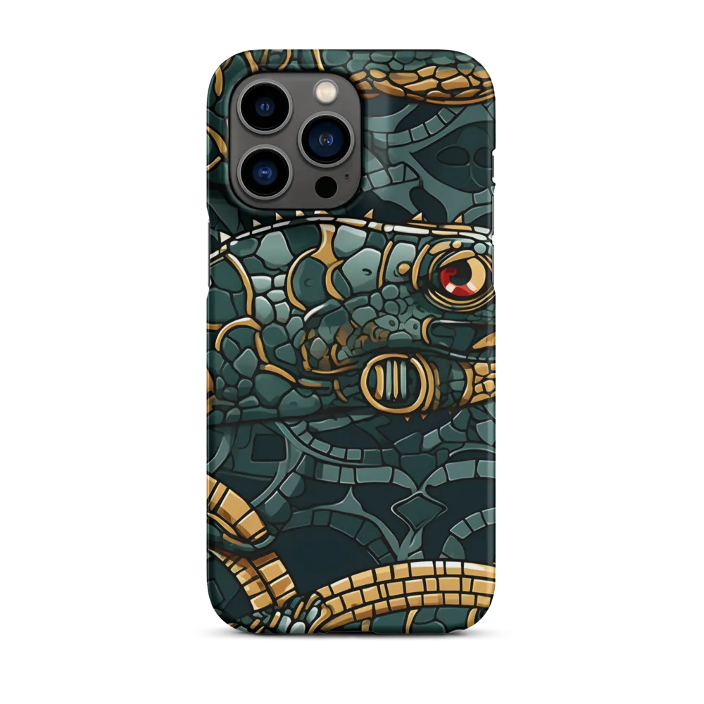 Lizards of Abstraction | Phone Case |  14 Pro Max | Snap Case | Matte