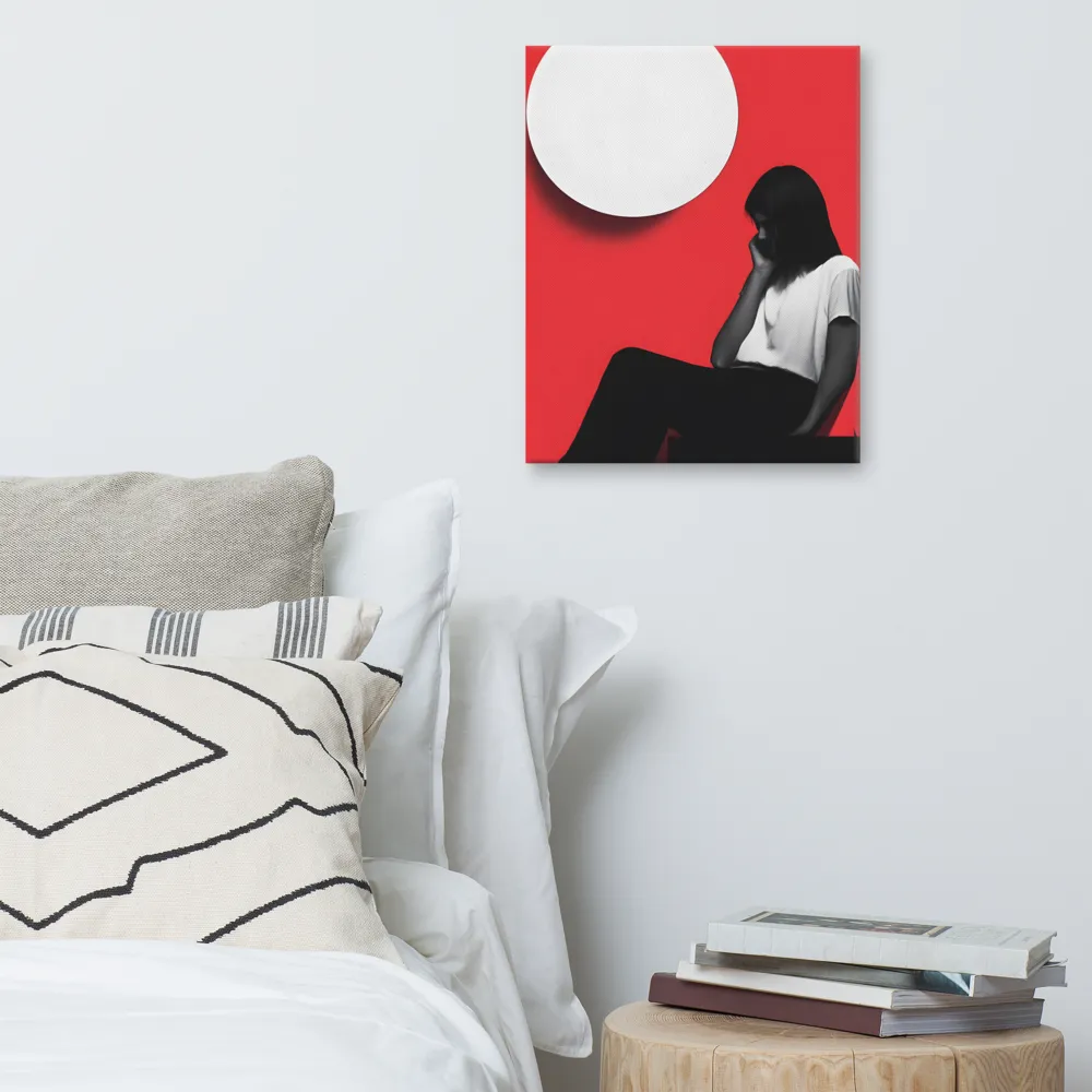 Contemplation in Red