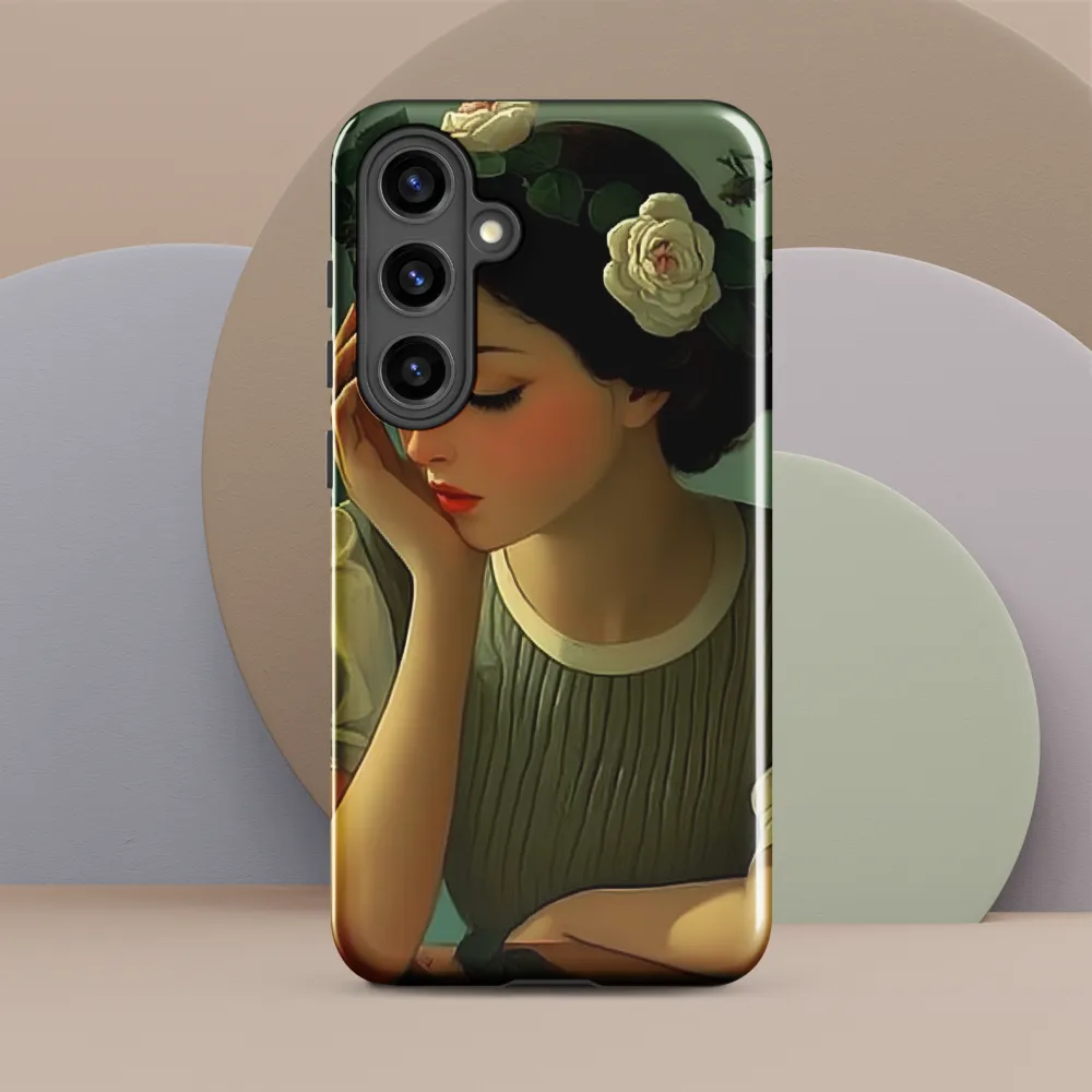 Whispers of Serenity | Phone Case |  S24 Plus | Tough Case | Glossy