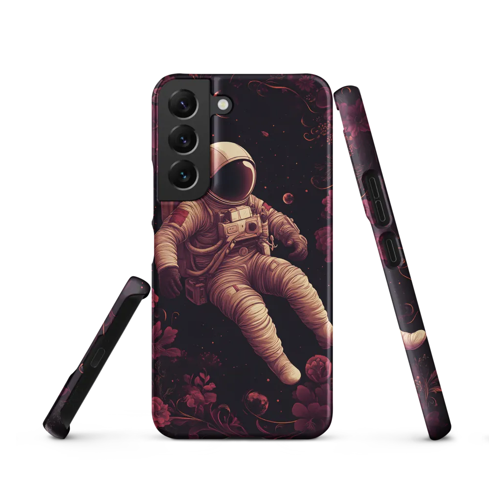 Cosmic Bloom: An Astronaut's Journey