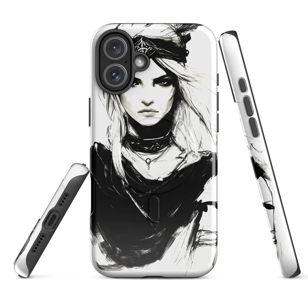Intense Femininity in Monochrome