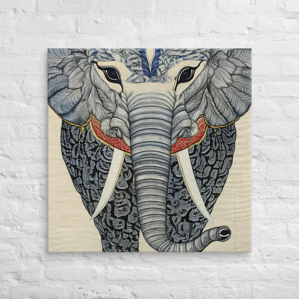 Majesty of the Elephant | Canvas | 32″×32″