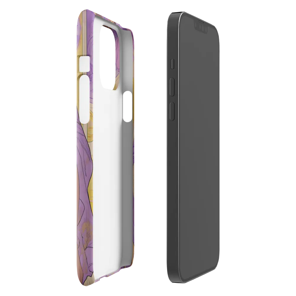 Elegance in Floral Harmony | Phone Case |  13 Pro Max | Snap Case | Glossy