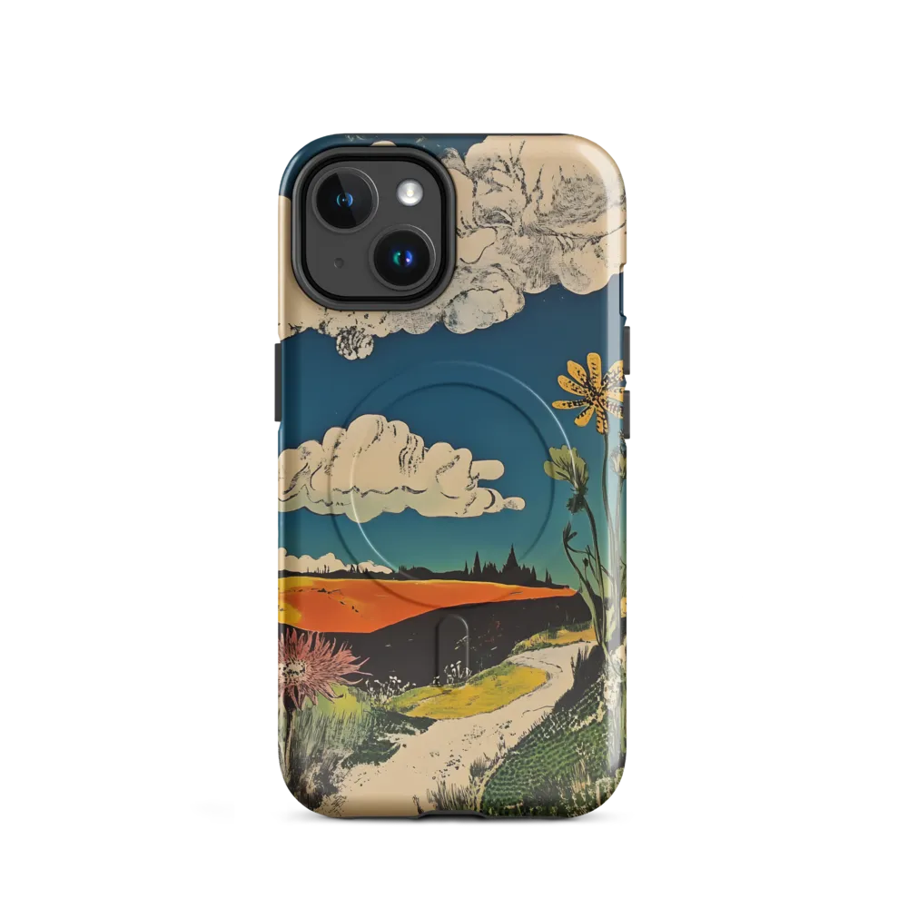 Surreal Blooming Landscape