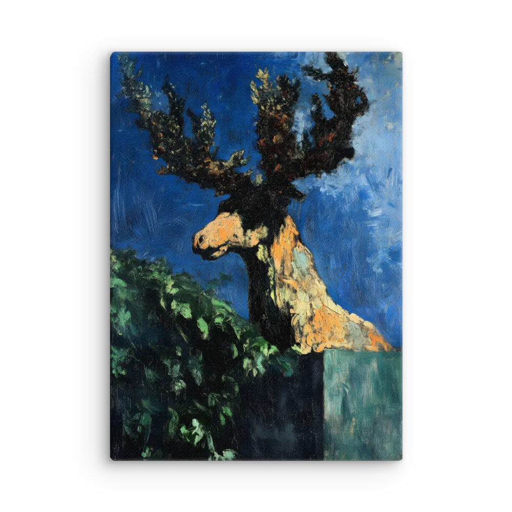 The Majestic Deer in Nature | Thin Canvas | 20″×28″