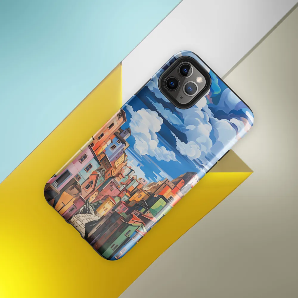 Whimsical Heights: A Vibrant Cityscape