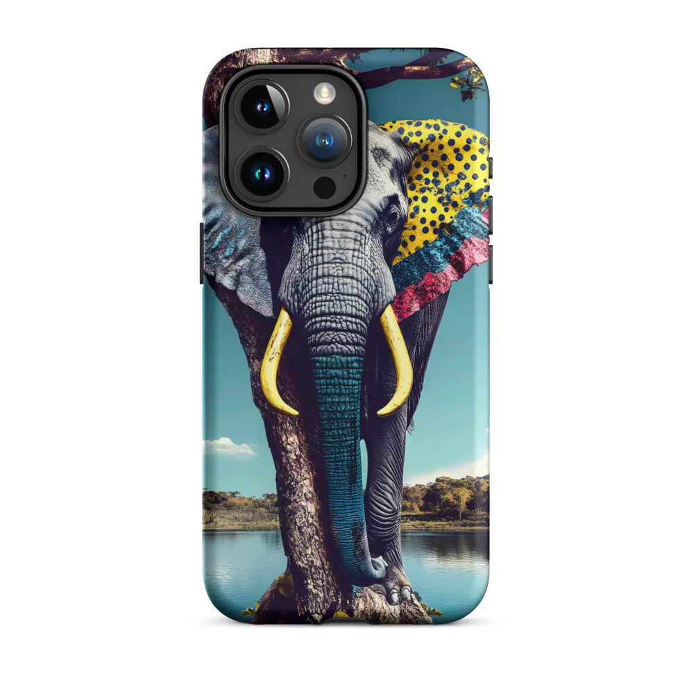 Playful Elegance: The Surreal Elephant