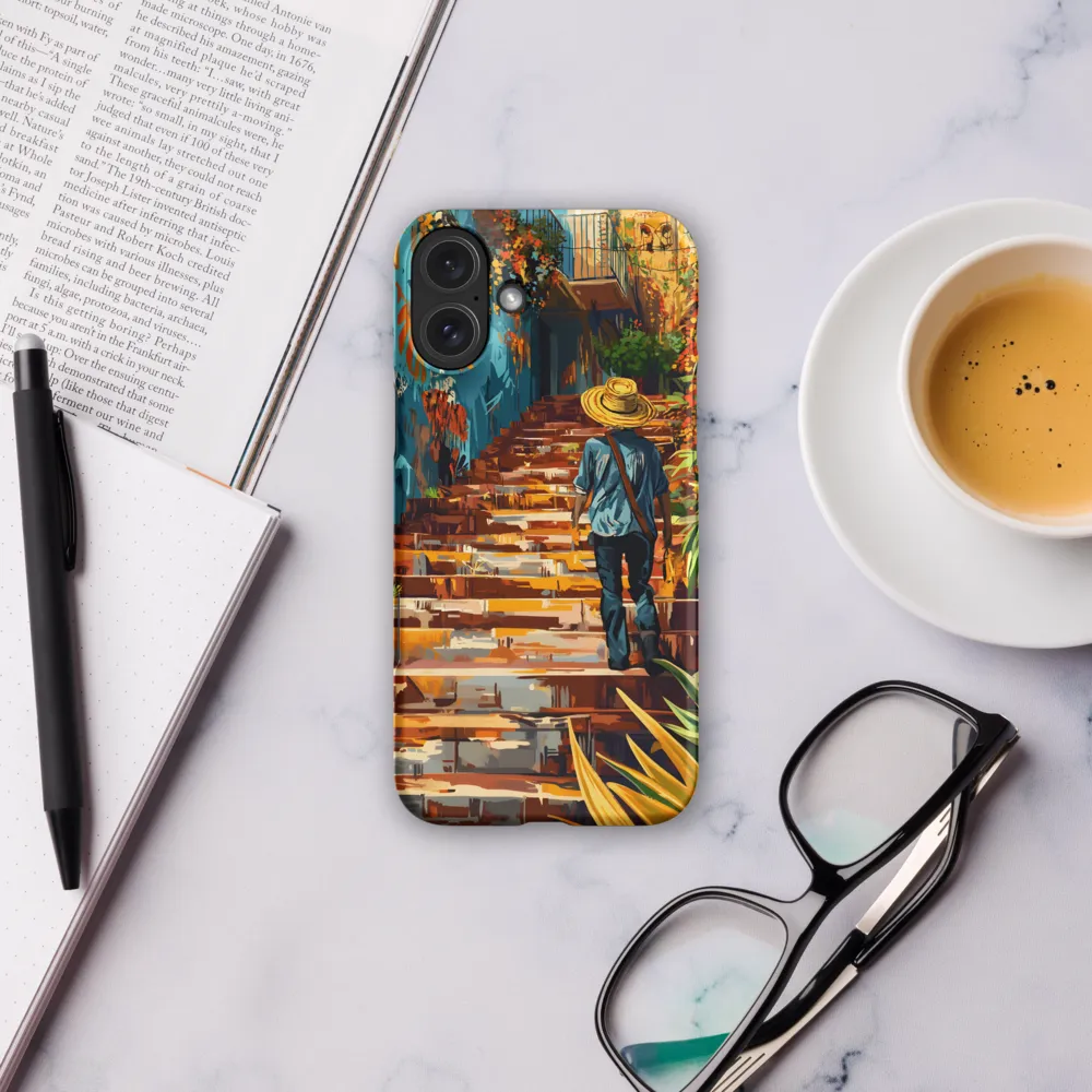 Steps to Adventure | Phone Case |  16 Plus | Snap Case | Matte