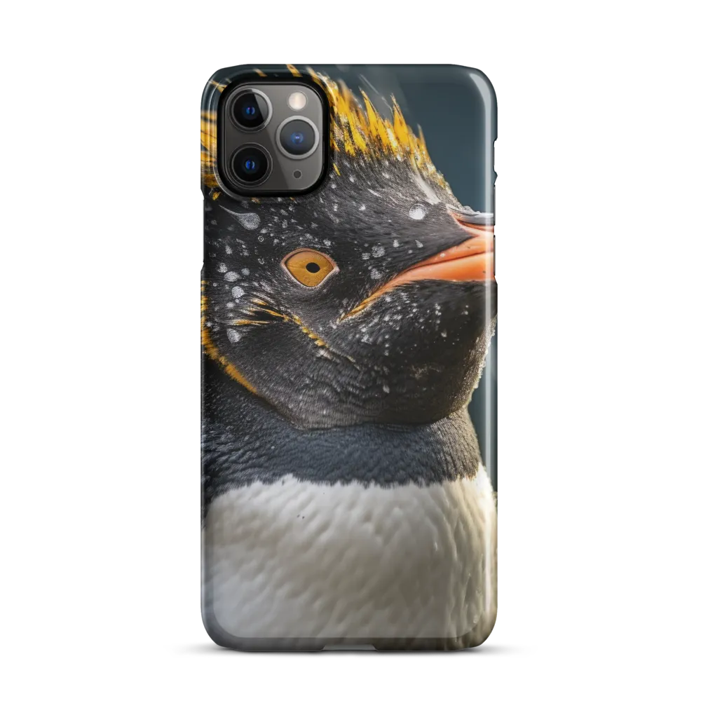 Silent Majesty: A Portrait of the Penguin | Phone Case |  11 Pro Max | Snap Case | Glossy