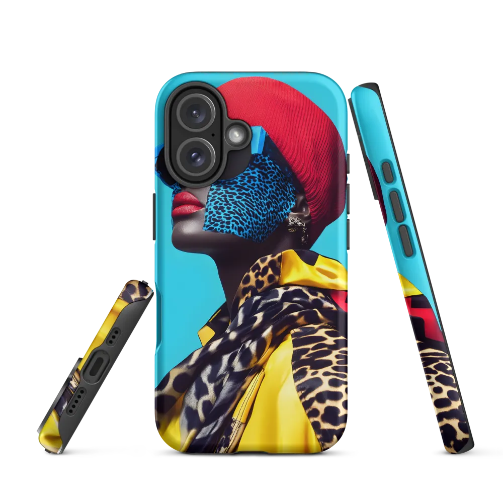 Bold Modernity: A Fashion Portrait | Phone Case