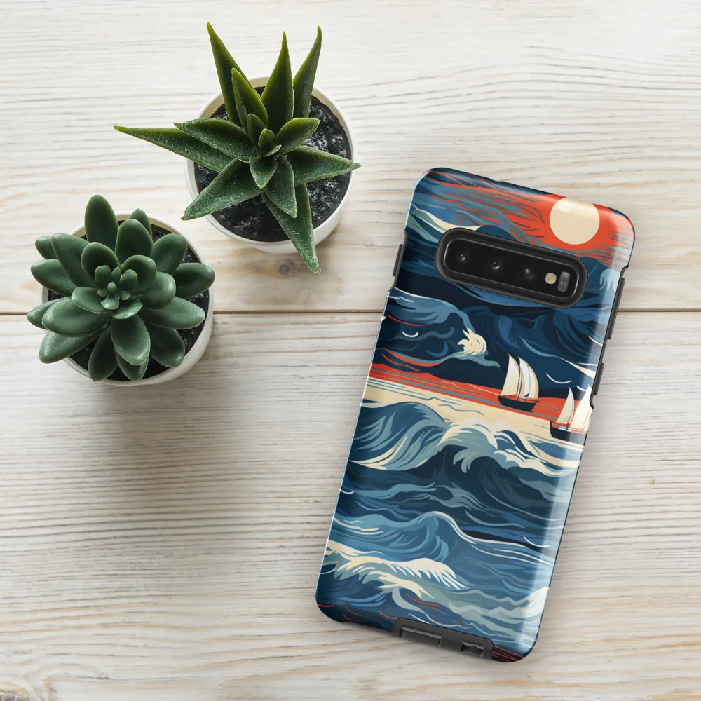 Ocean Whispers: A Voyage at Dusk