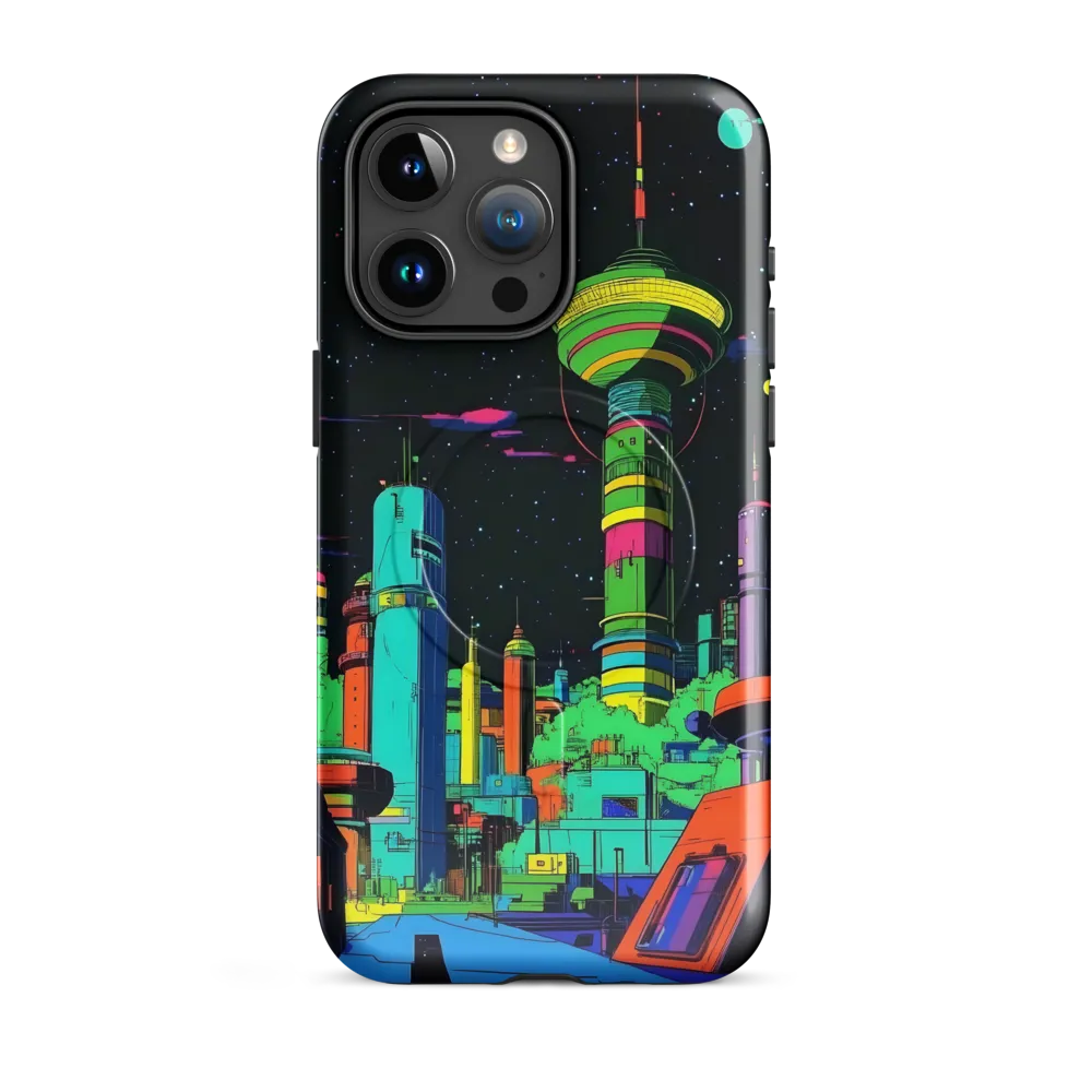 Neon Dreams: A Futuristic Cityscape