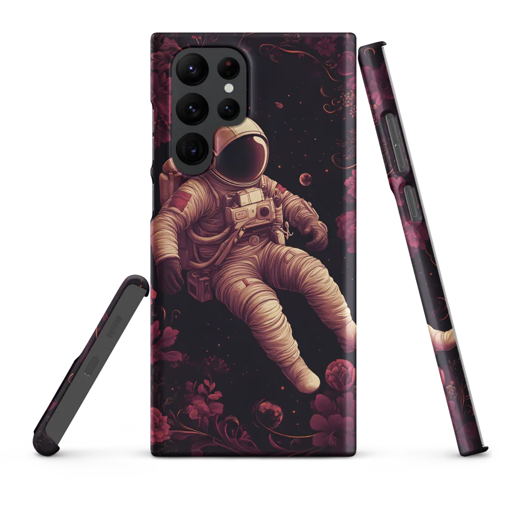 Cosmic Bloom: An Astronaut's Journey