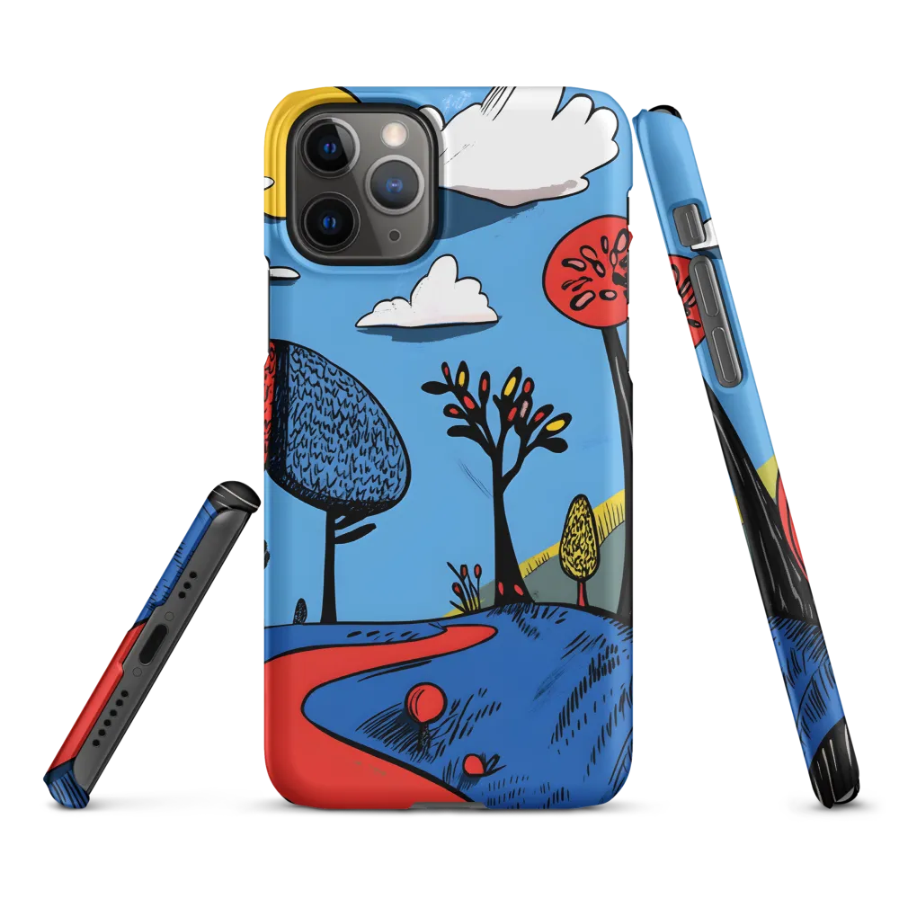 A Playful Journey Through Whimsical Woods | Phone Case |  11 Pro | Snap Case | Matte