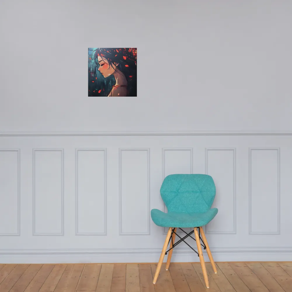 Whispers of Melancholy | Poster | 14″×14″