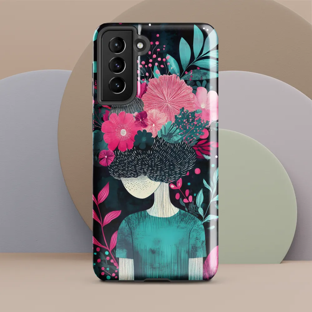 Floral Harmony: A Portrait of Serenity