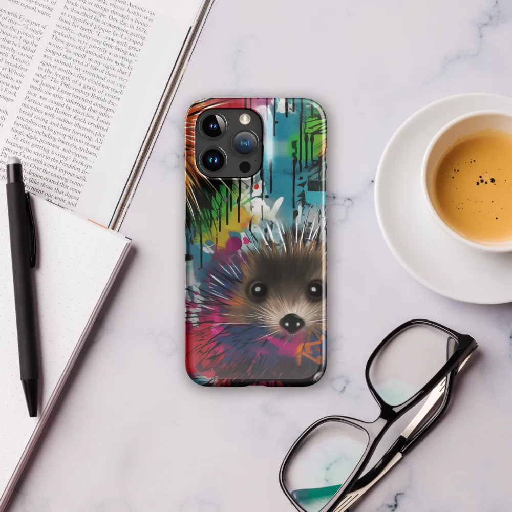 Whimsical Hedgehogs in a Kaleidoscopic Wonderland