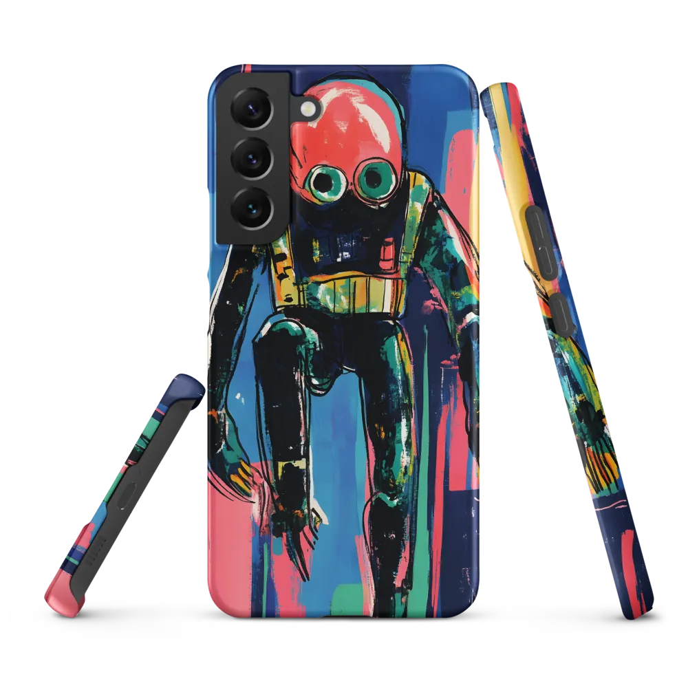 Diver in Vibrant Motion