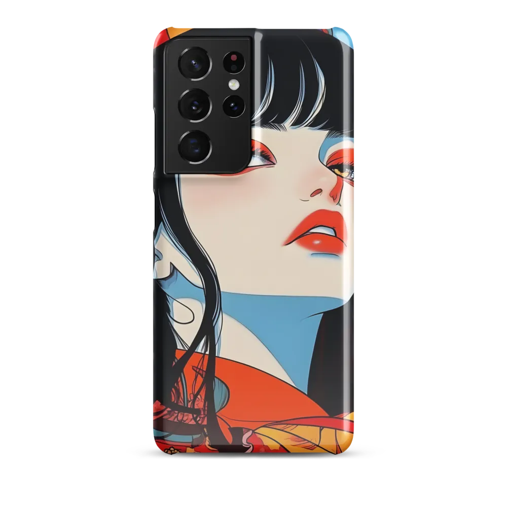 Vibrant Elegance | Phone Case |  S21 Ultra | Snap Case | Glossy
