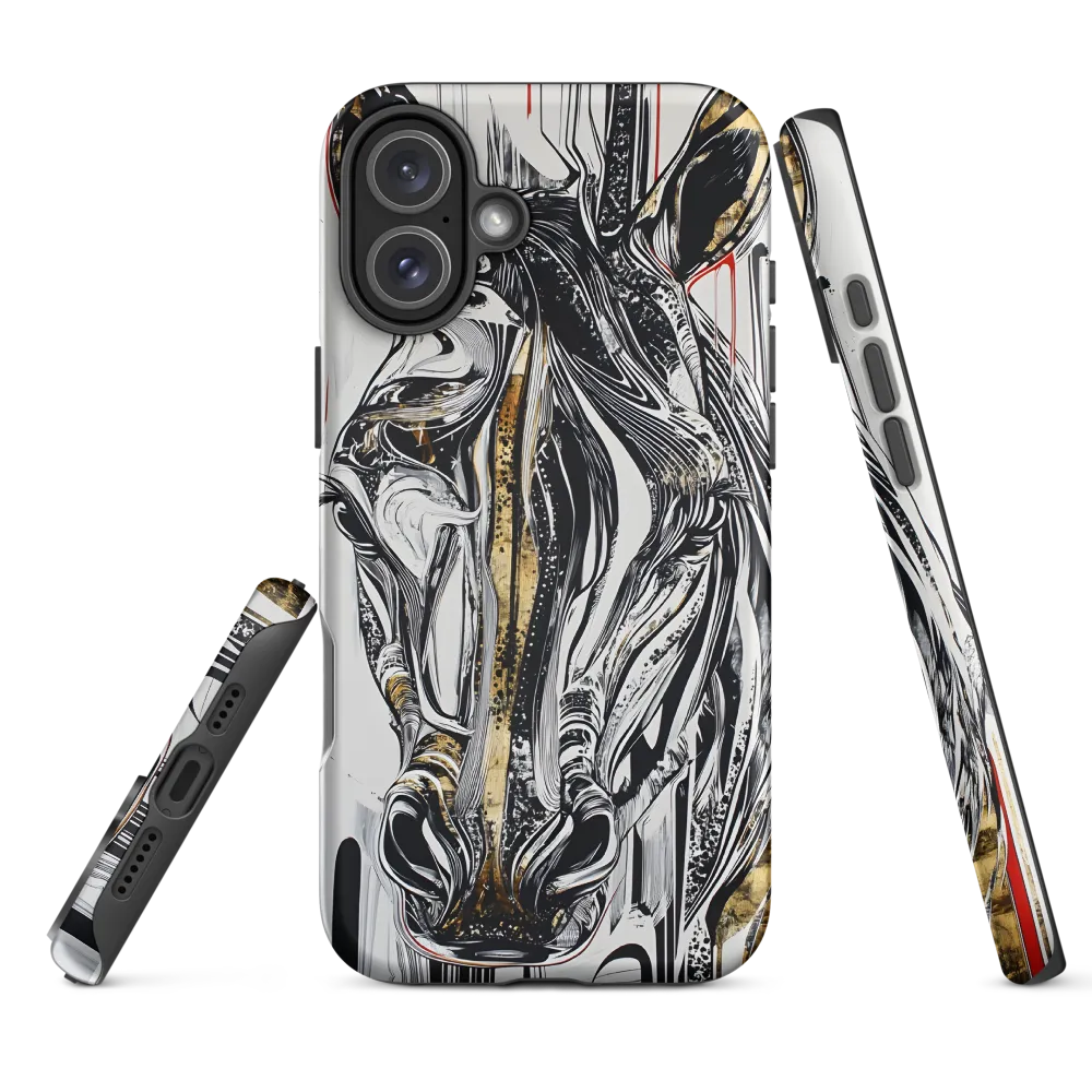 Ethereal Majesty: The Abstract Zebra