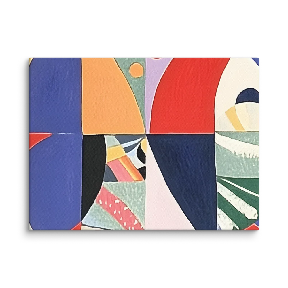 Dynamic Mosaic Symmetry | Canvas | 9″×12″