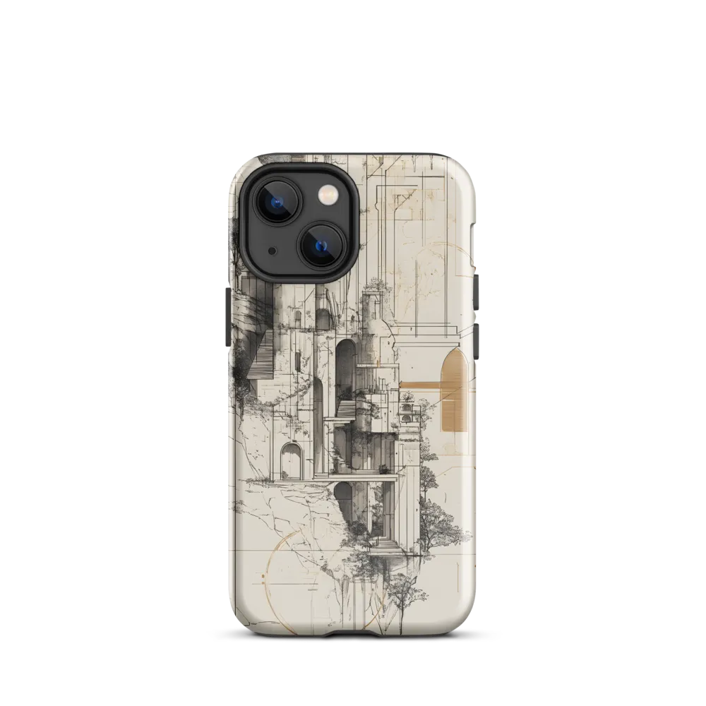 Ethereal Architectures | Phone Case |  13 mini | Tough Case | Glossy