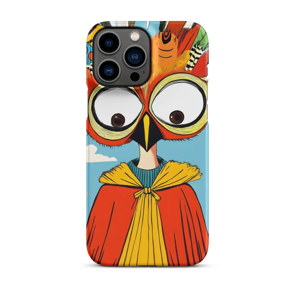 A Whimsical Encounter: The Owl-Human Fusion