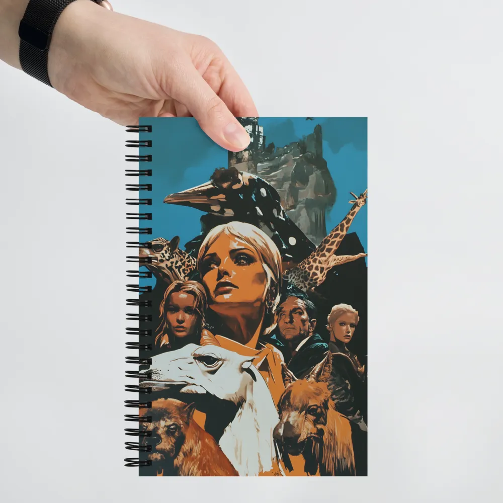 Symphony of Beasts | Spiral Notebook