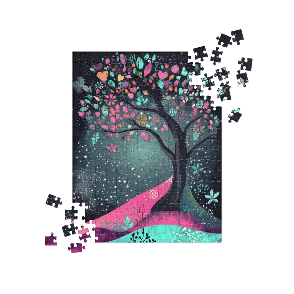 Whimsical Tree of Dreams | Jigsaw Puzzle | 252 pieces