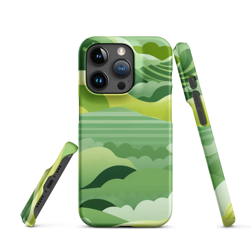 Tranquility in Green Waves