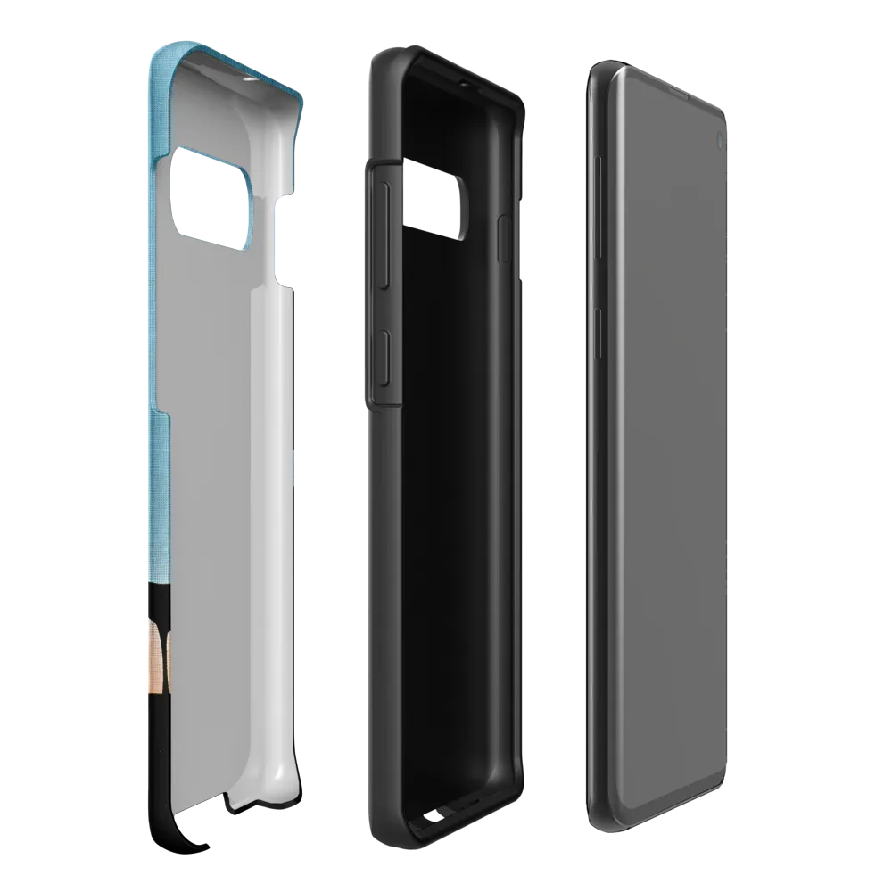 Curiosity in the Silhouette | Phone Case |  S10 Plus | Tough Case | Matte