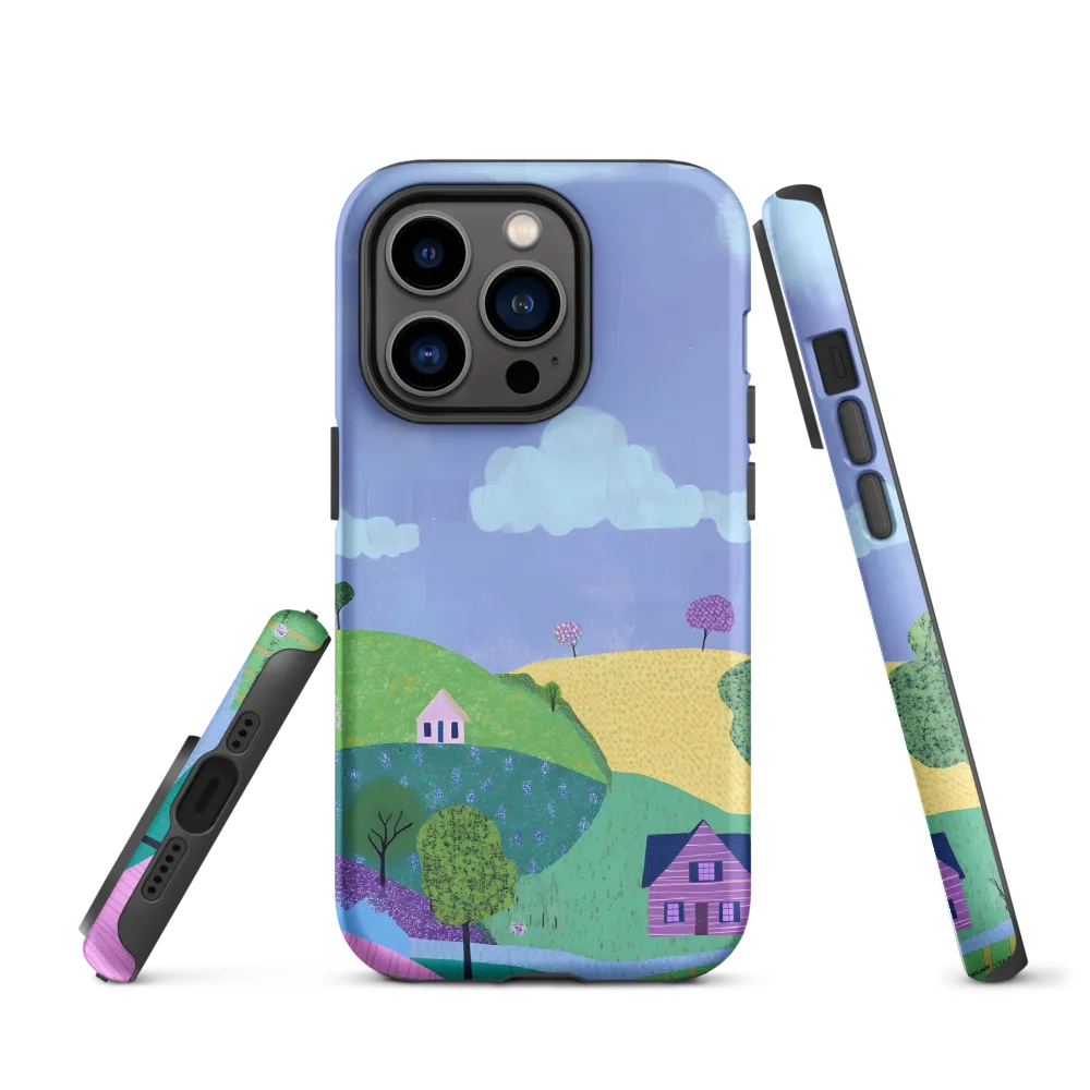 Whimsical Hills and Quaint Homes