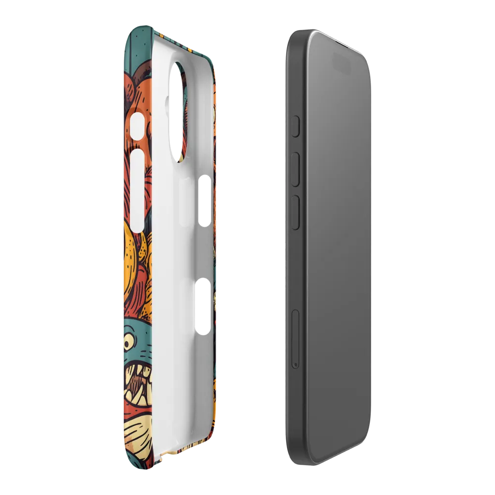 Whimsical Gathering of Creatures | Phone Case |  16 | Snap Case | Matte