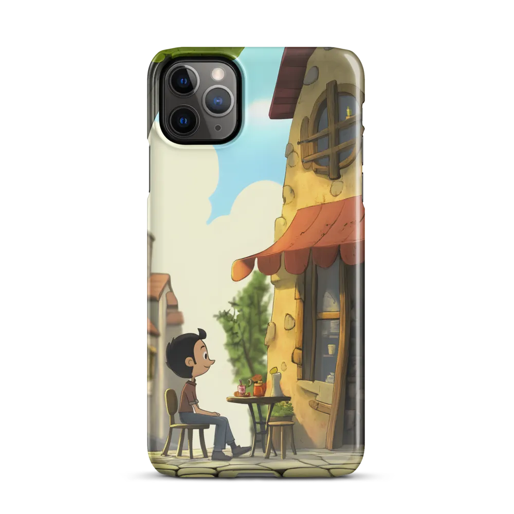 A Moment of Wonder at the Cafe | Phone Case |  11 Pro Max | Snap Case | Glossy