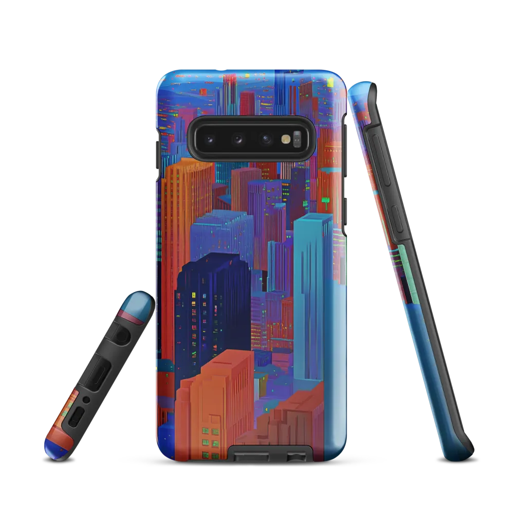 Vibrant Metropolis in Twilight