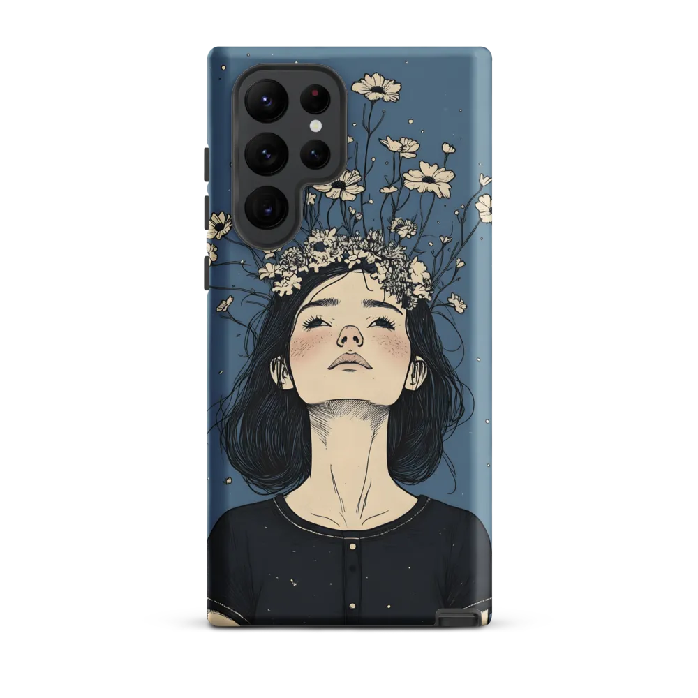Floral Serenity: A Portrait of Tranquility