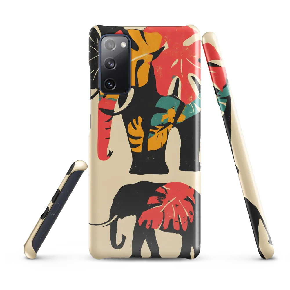Tropical Elegance: The Elephant's Dance