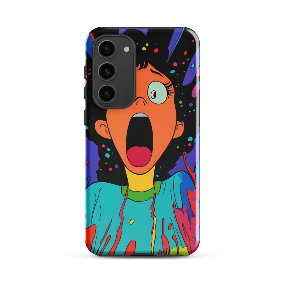Eruption of Emotion | Phone Case |  S23 Plus | Tough Case | Glossy