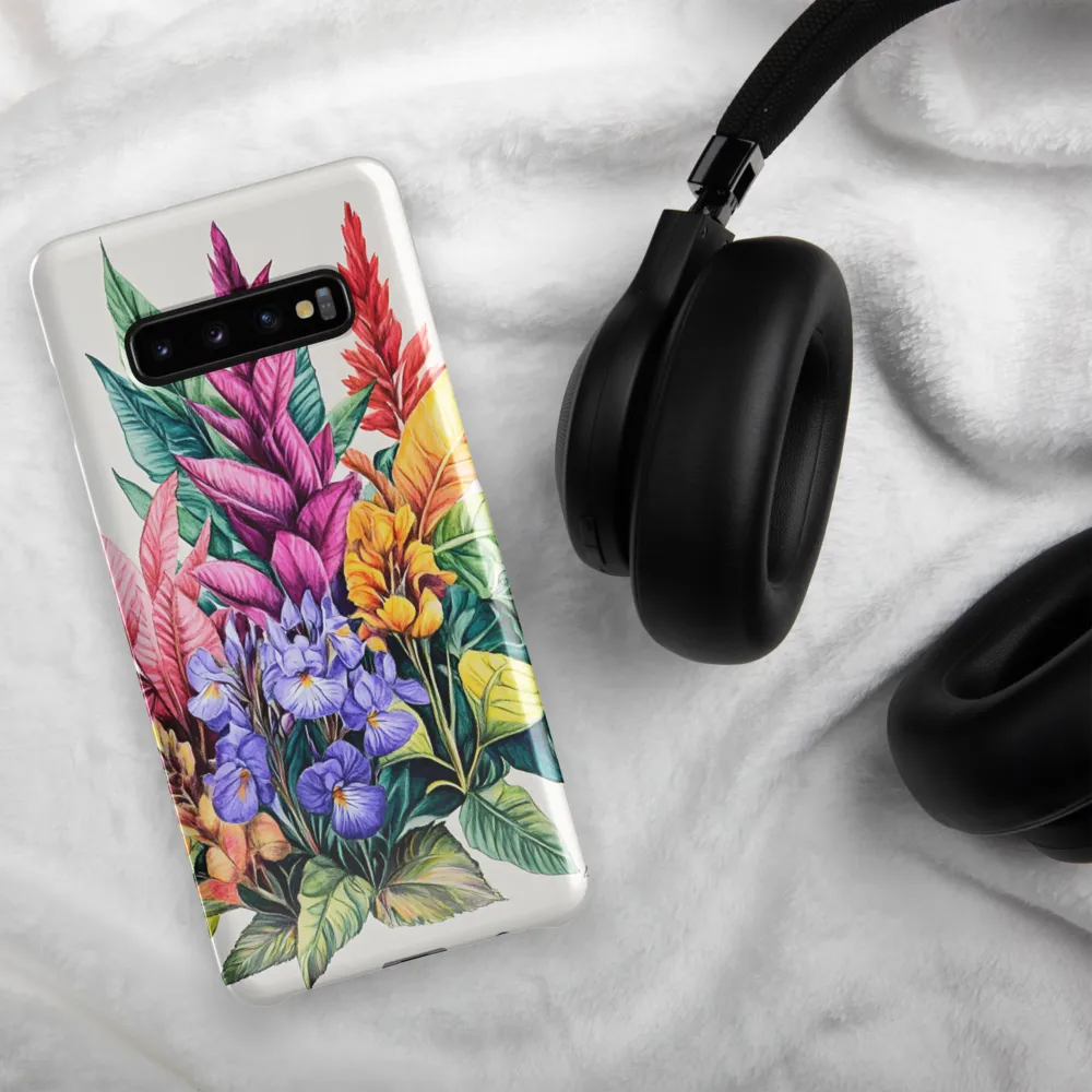 Tropical Symphony | Phone Case |  S10 Plus | Snap Case | Glossy